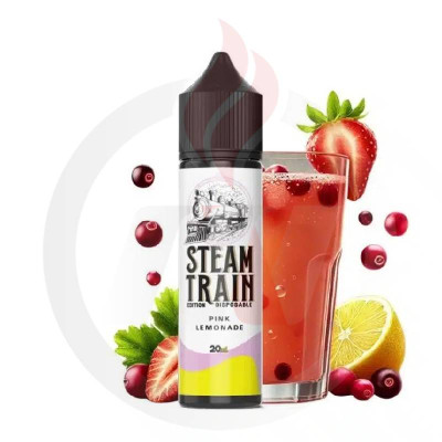 Steam Train Pink Lemonade 20/60ml Flavour Shots